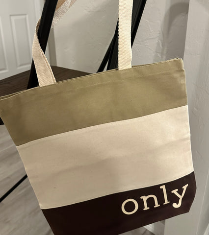 Only Jesus Canvas Tote