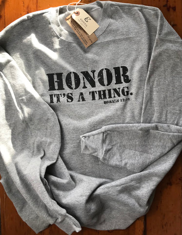 "Honor" Men's Sweatshirt