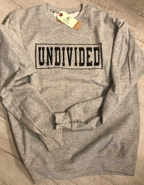 "UNDIVIDED" Men's Sweatshirt, Light Steel